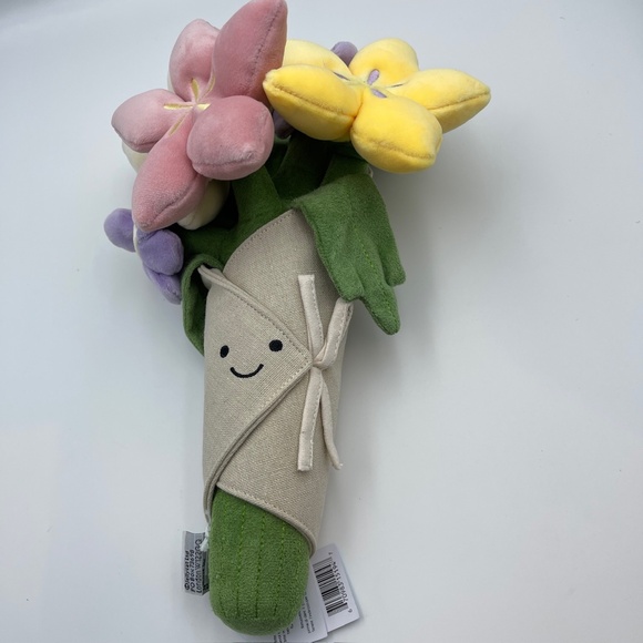 BNWT RARE Jellycat Amuseables Bouquet Of Flowers Collectible Brand New with Tags - Picture 4 of 5